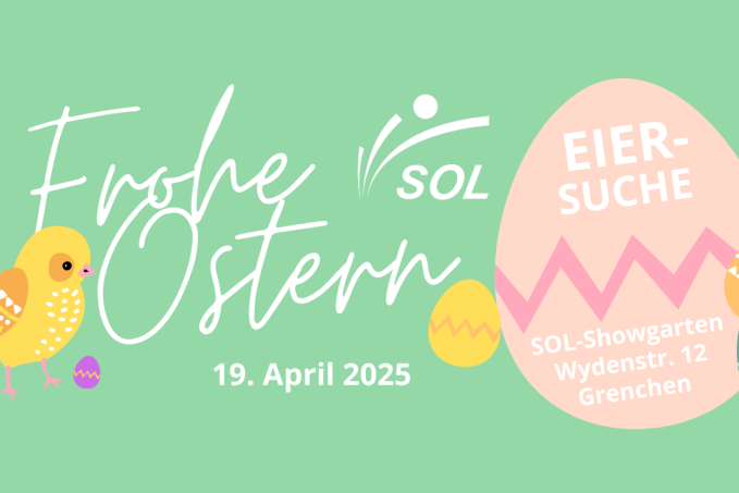 Ostereiersuche bei SOL