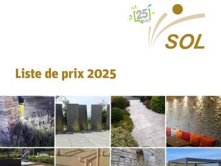 Réalisez vos rêves de jardin - Liste des prix 2025