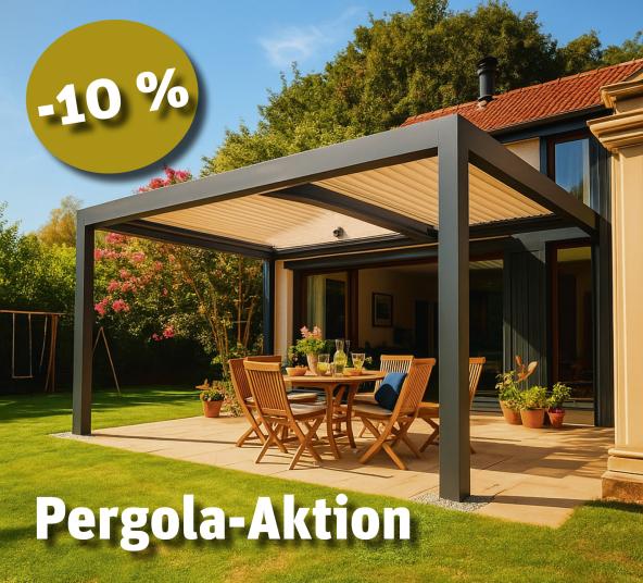 Pergola-Aktion