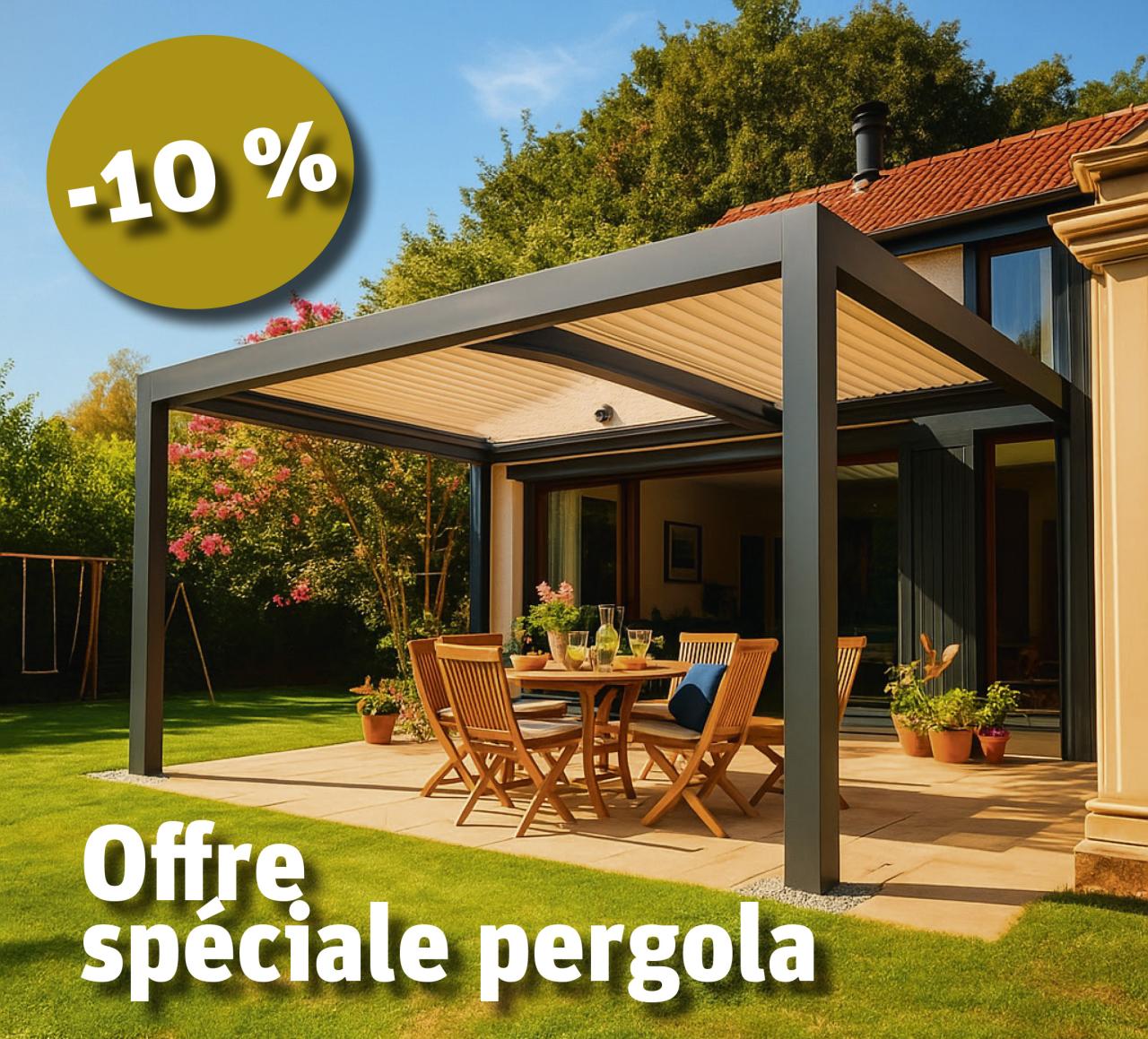 Pergola promotion d'été
