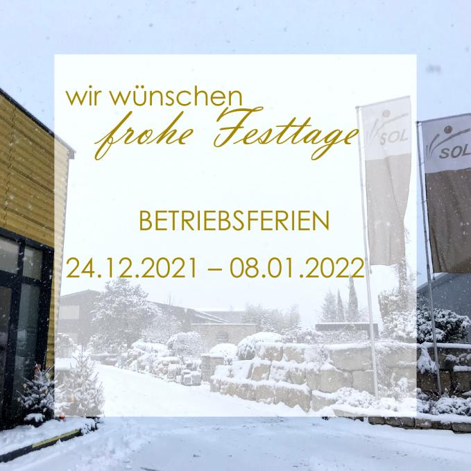 frohe Festtage 2021-2022