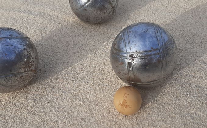 SAND FÜR DIE BOCCIA - BAHN