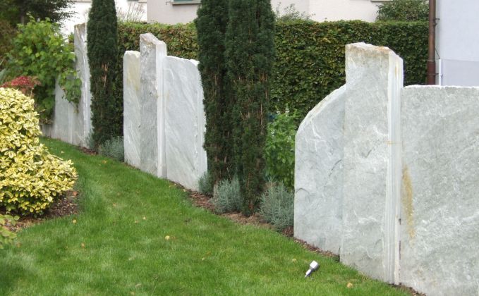 NATURSTEIN SICHTSCHUTZ  GRANIT 